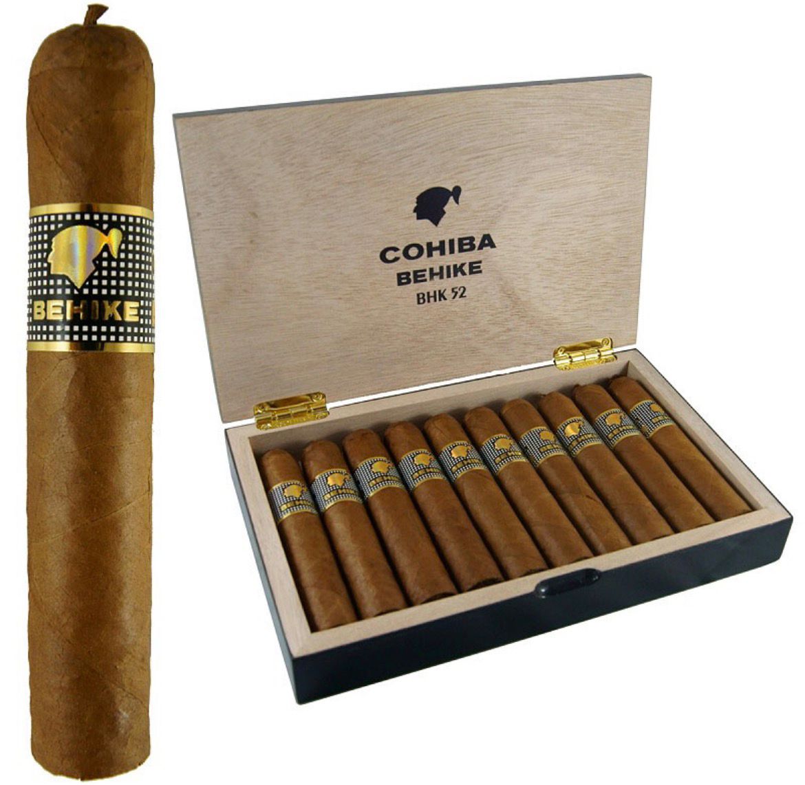 84ed2df1-cf3e-4dfc-a7dc-e4401c07e3ee Cohiba Behike BHK 52 Lüks Küba Purosu - Görsel 1